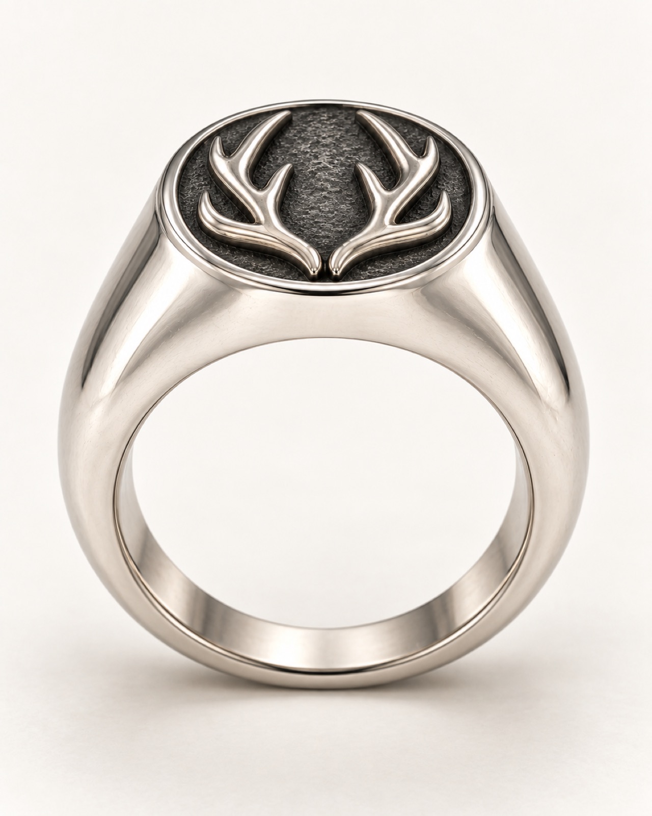 Antler Signet — Side / profile
