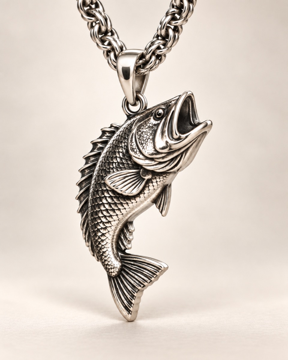 Bass Pendant — Three-quarter