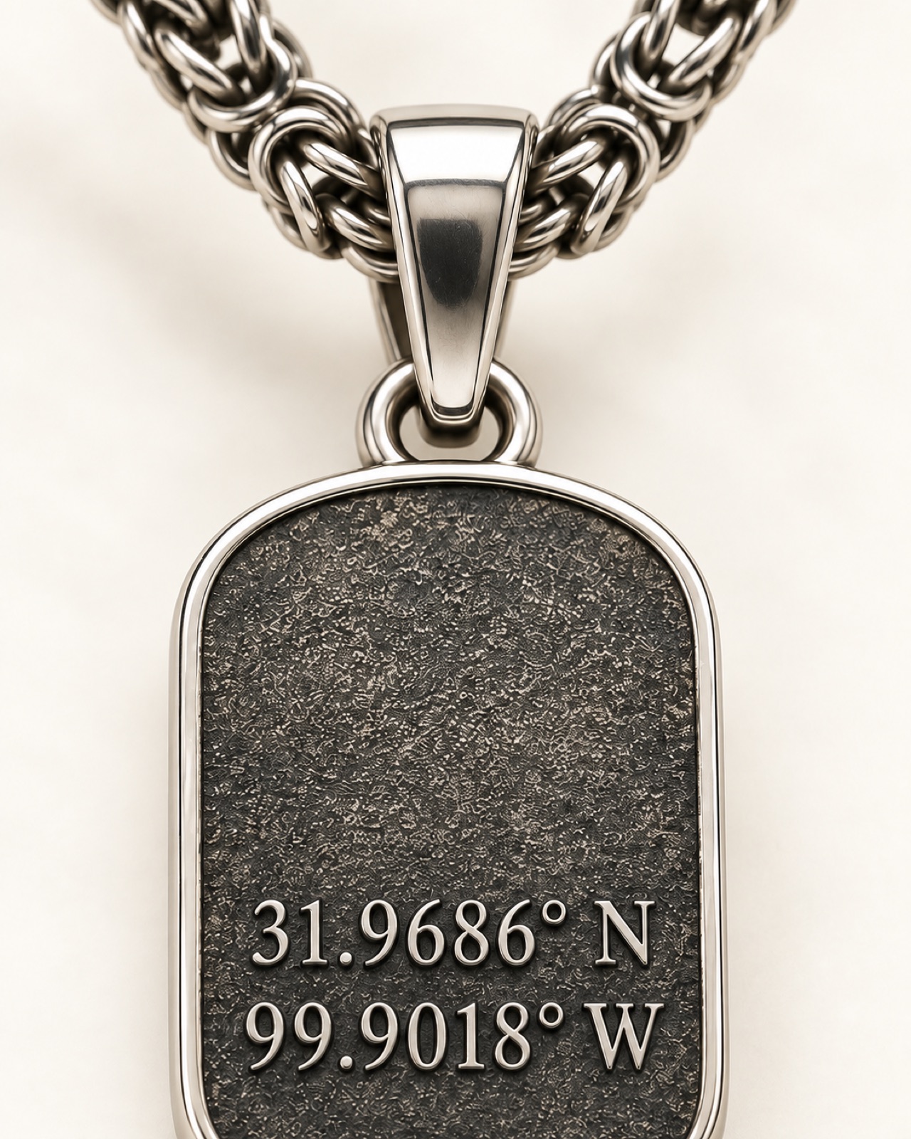 Coordinates Tag — Construction detail