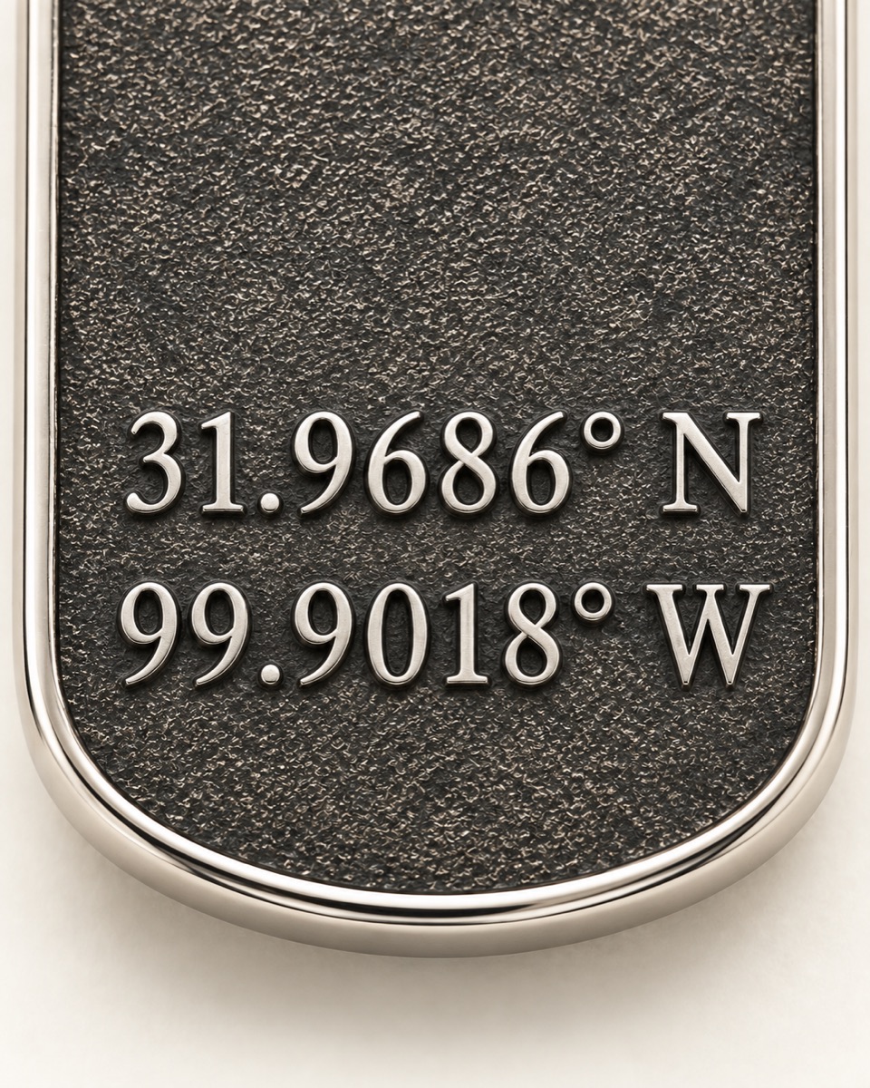 Coordinates Tag — Motif detail