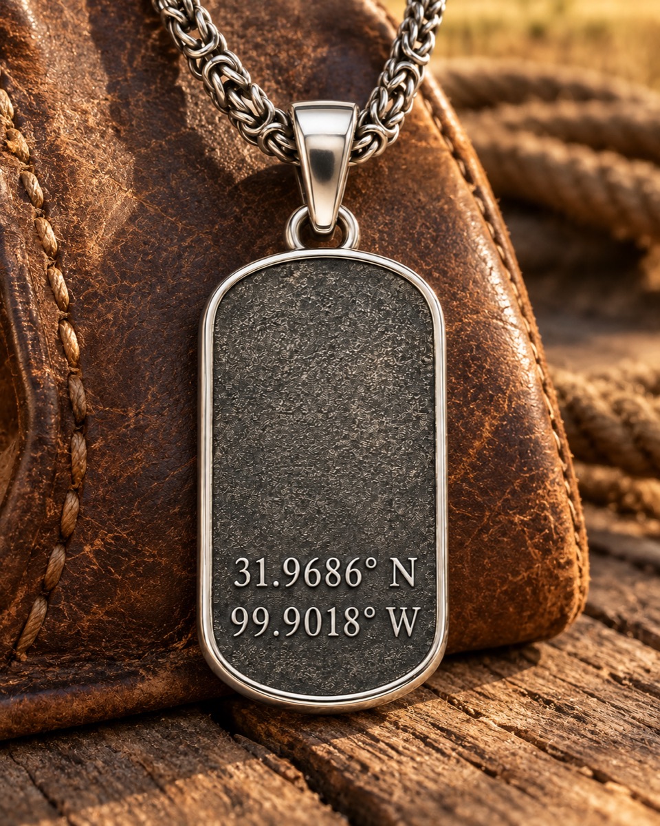 Coordinates Tag lifestyle view