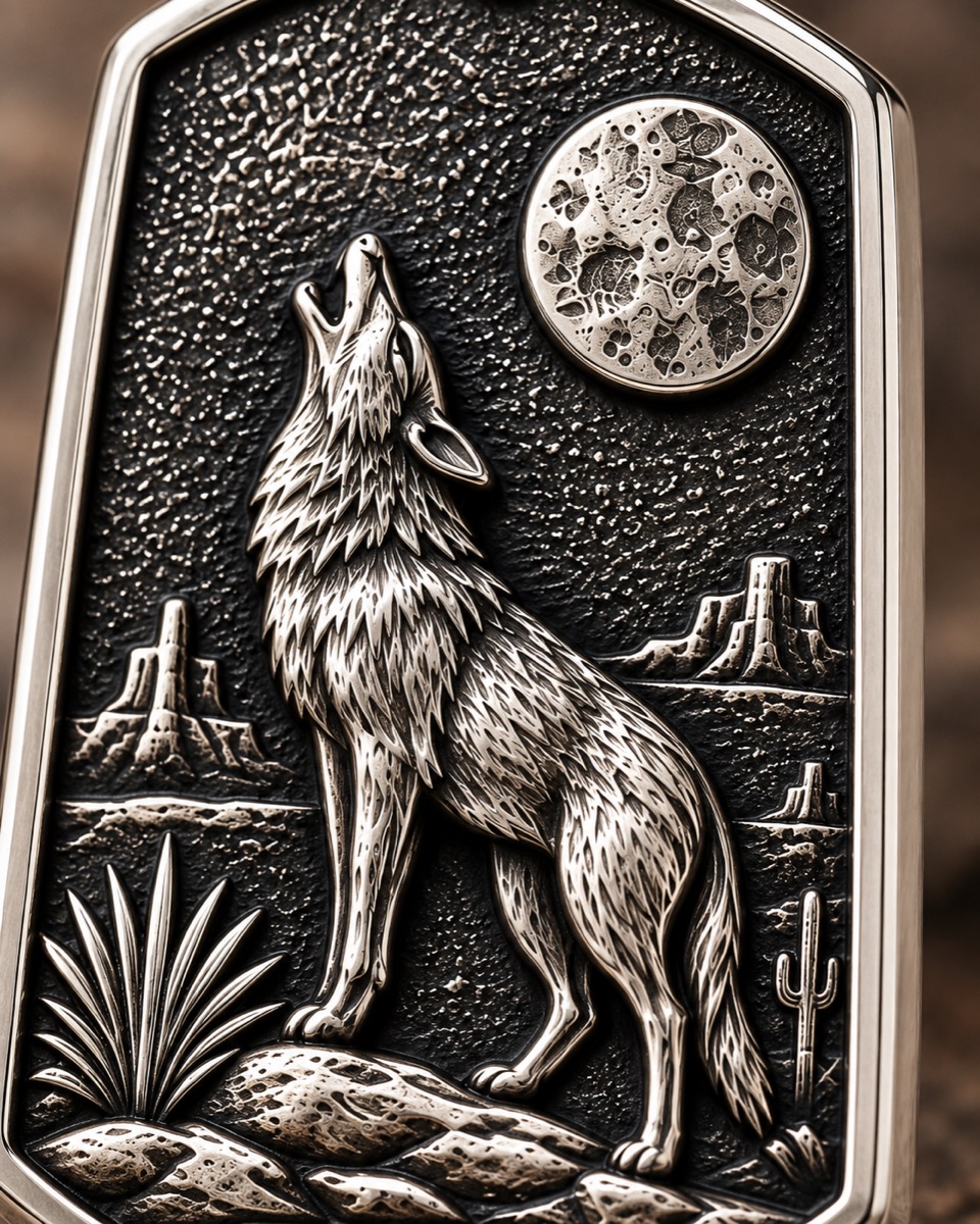 Coyote Tag — Motif detail