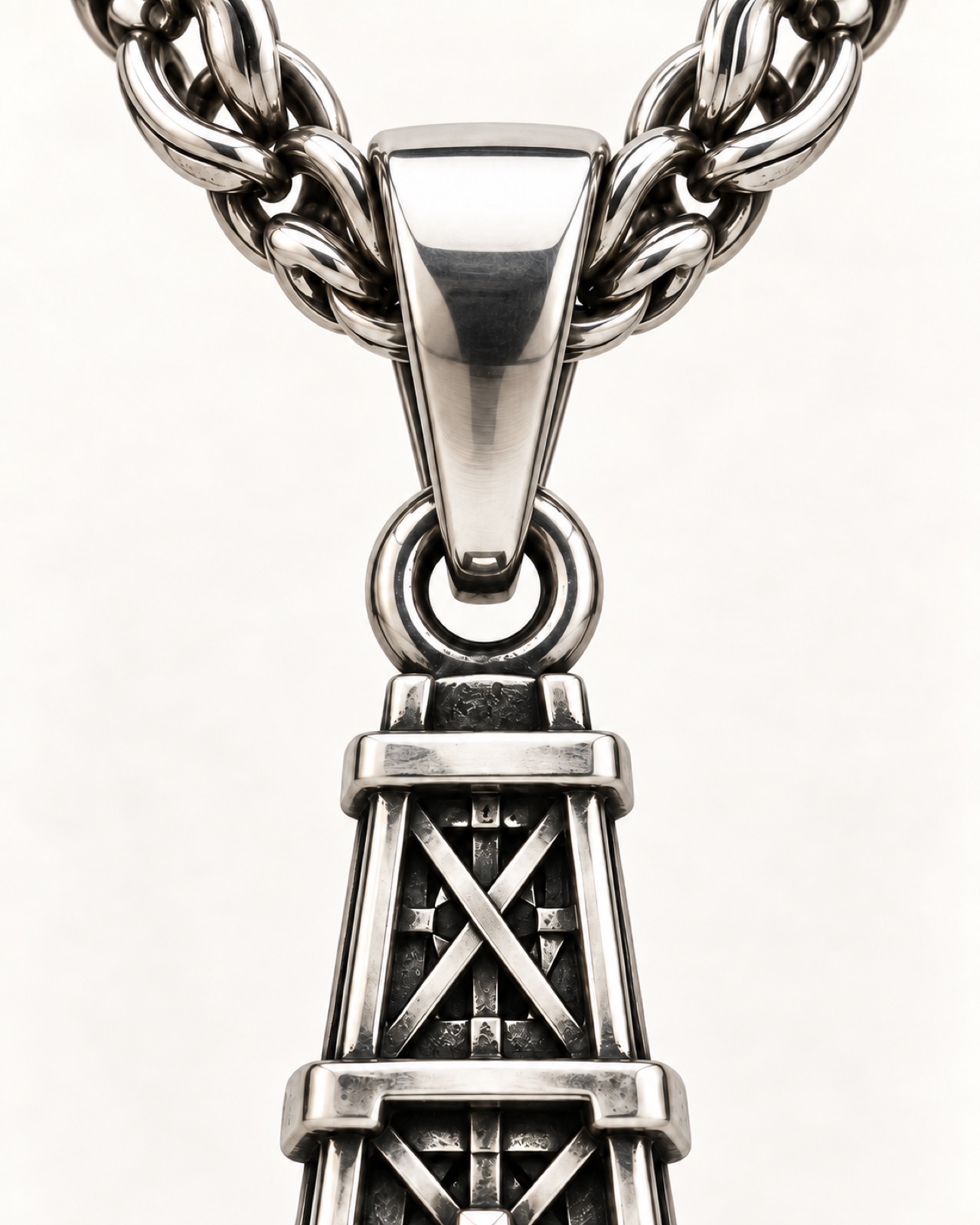 Derrick Pendant — Construction detail