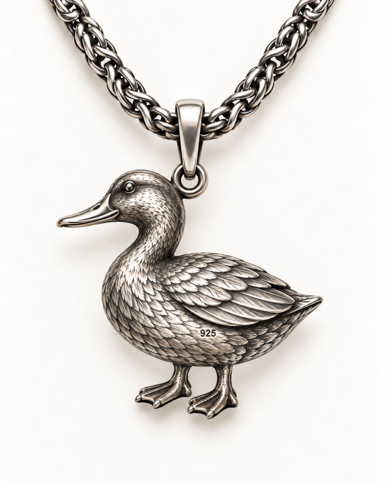 Duck Pendant — Back