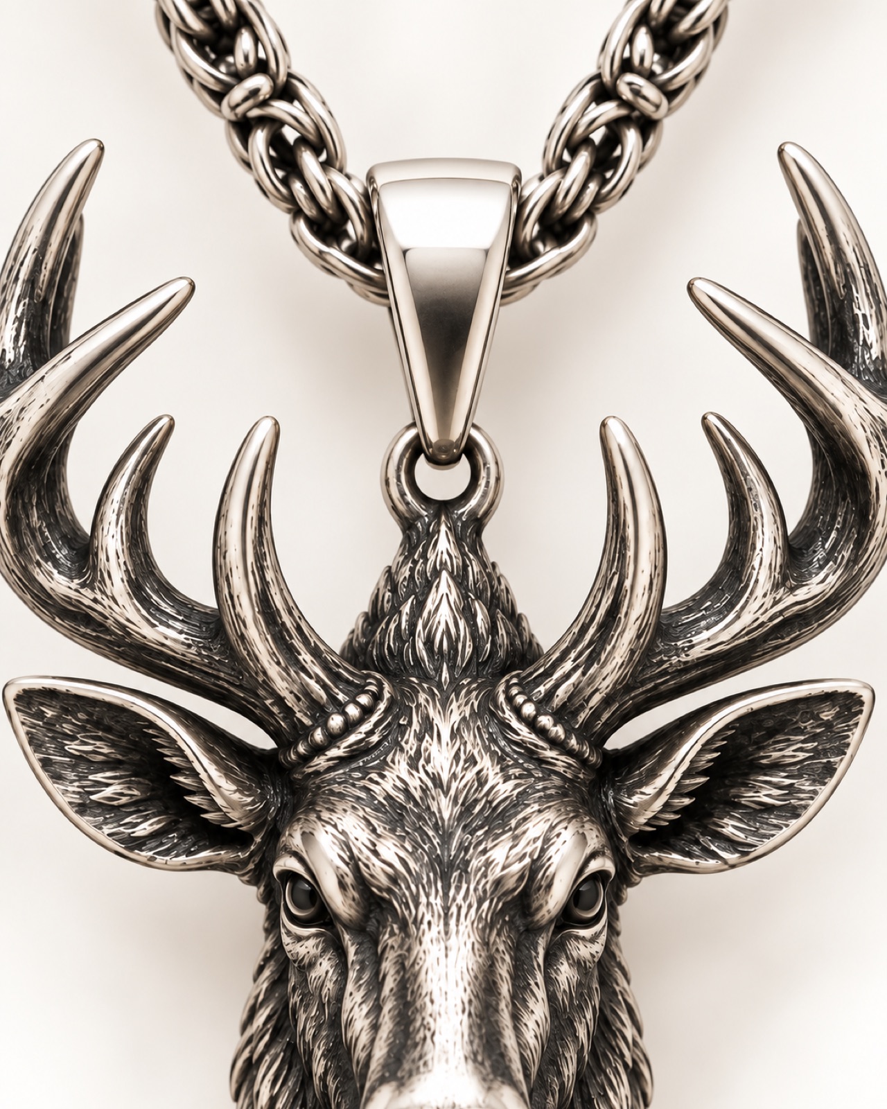 Elk Pendant — Construction detail
