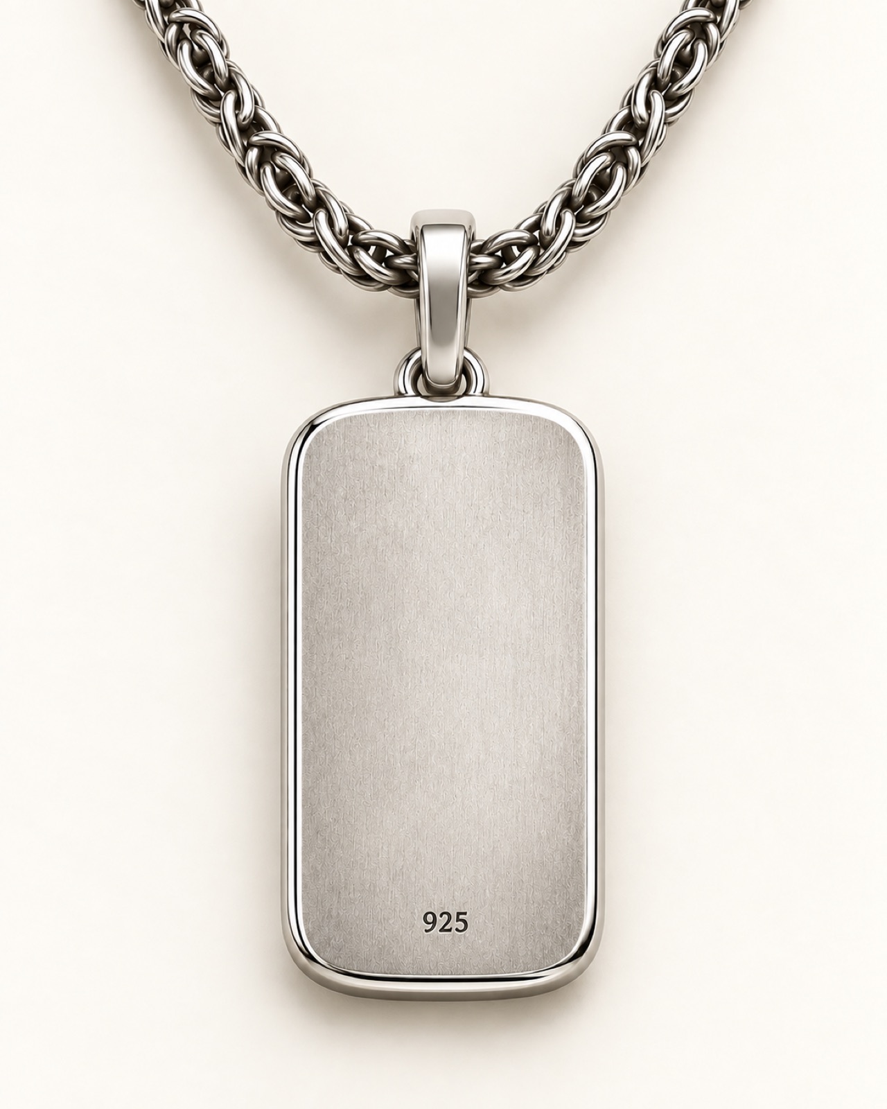 Faith Family Work Pendant — Back
