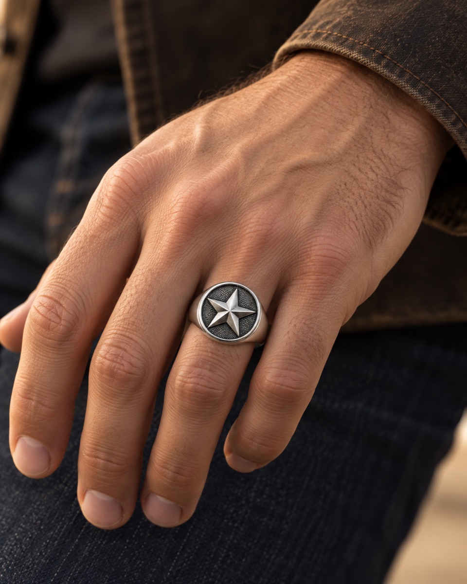 Lone Star Signet — On model