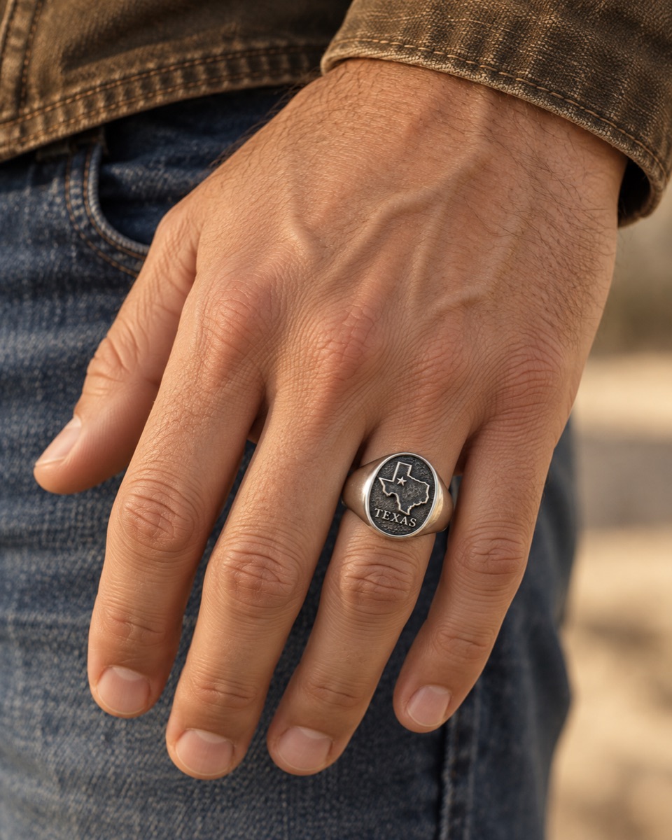 My Texas Signet — On model