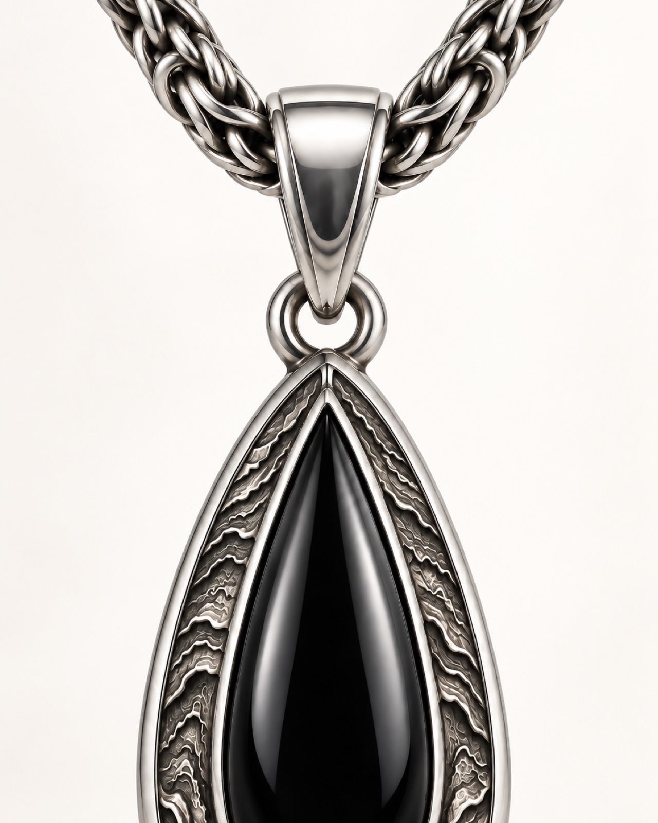 Oil Drop Pendant — Construction detail