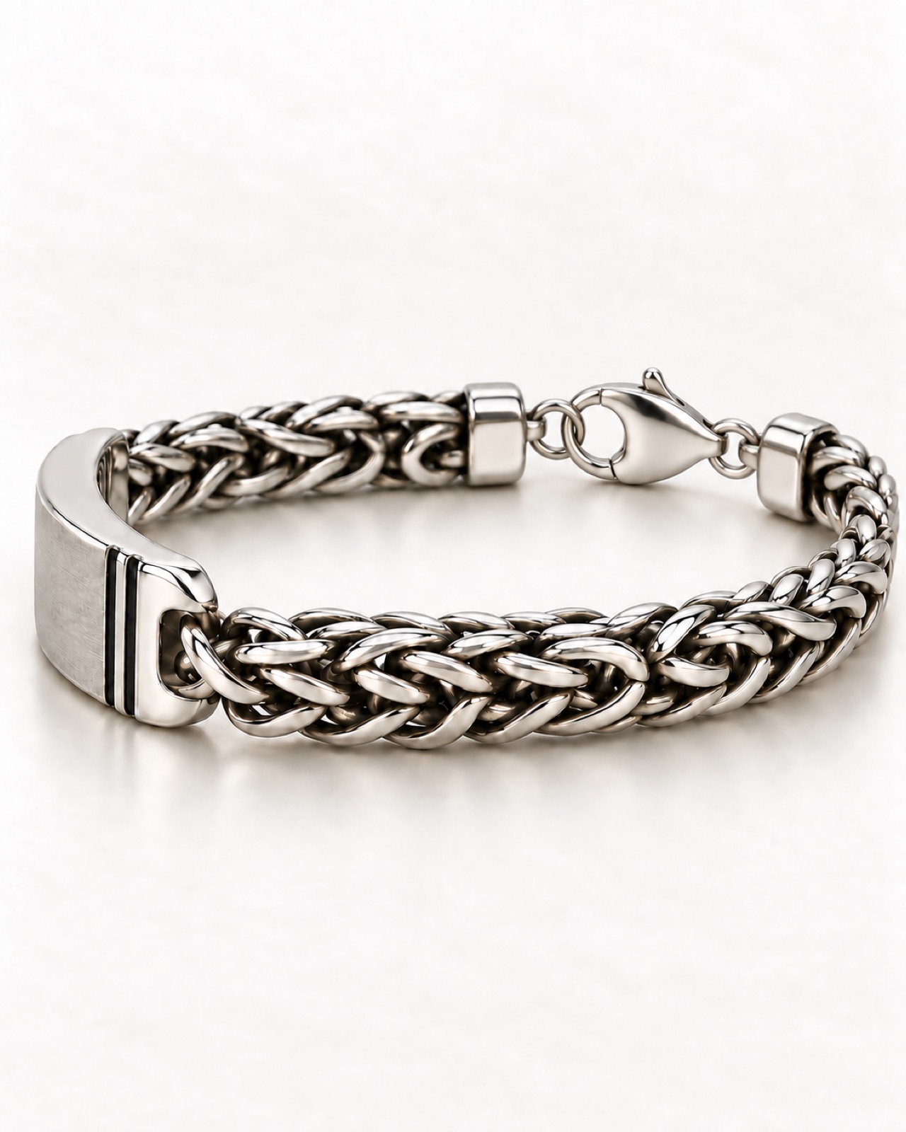 Oilfield ID Bracelet — Side / profile