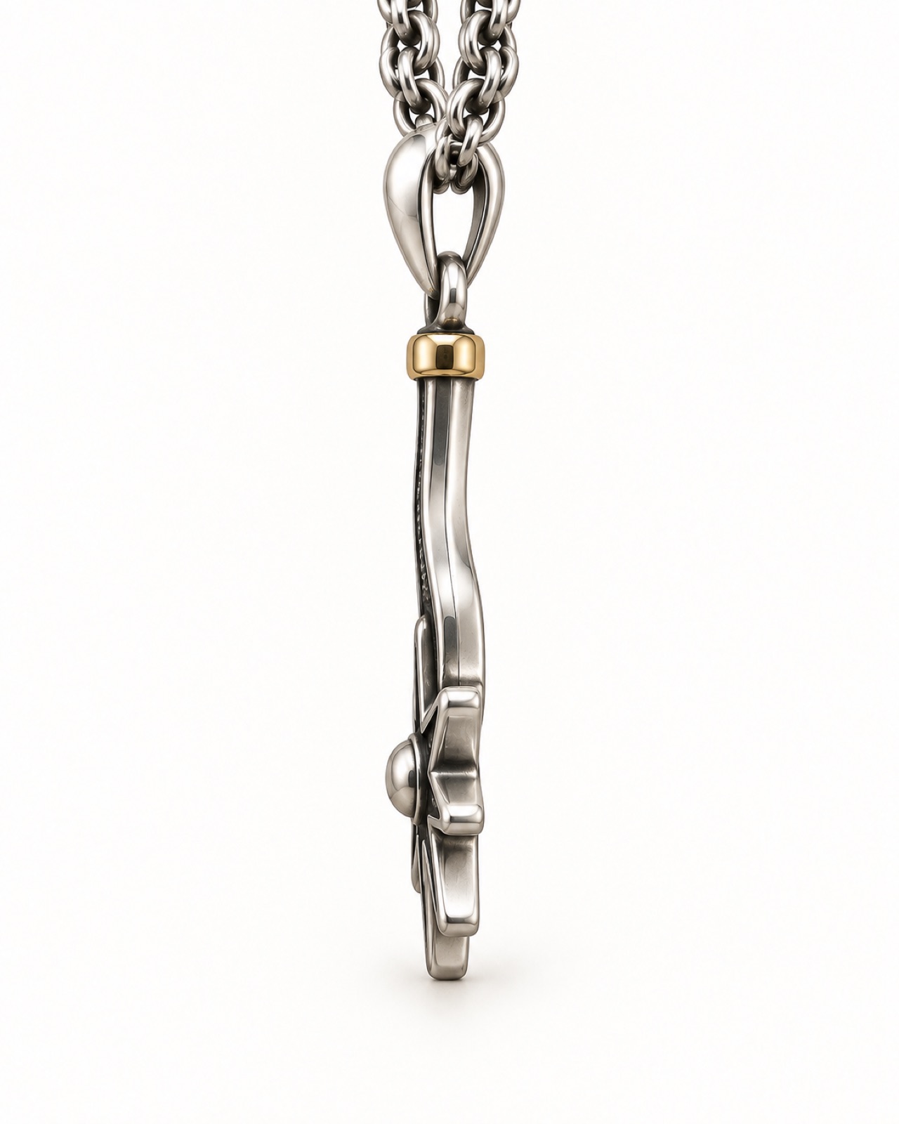 Spur Pendant — Side / profile
