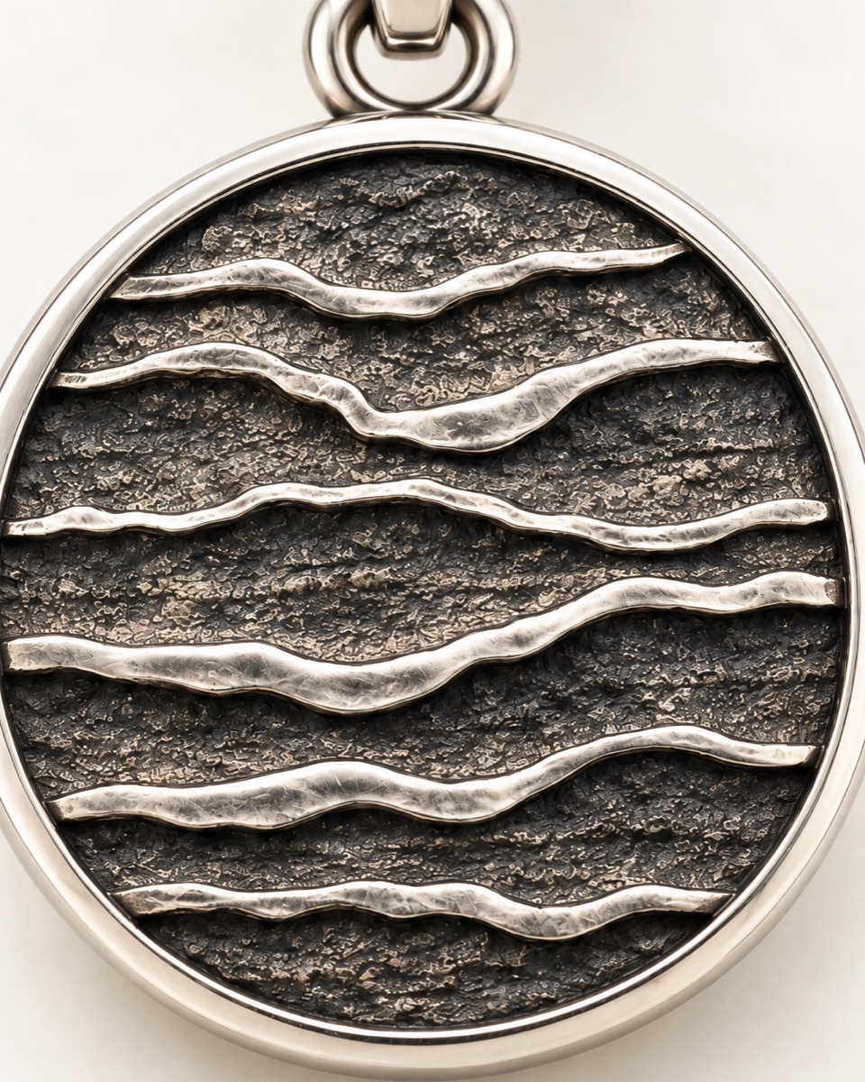 Strata Medallion — Motif detail