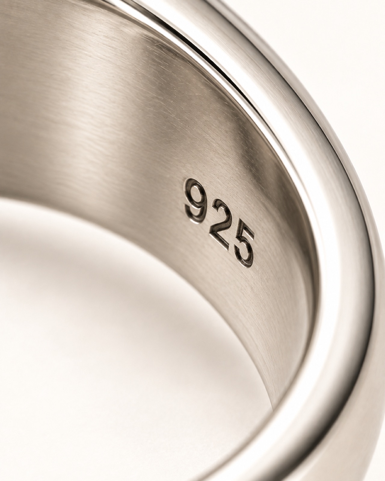 Topographic Ring — Hardware detail