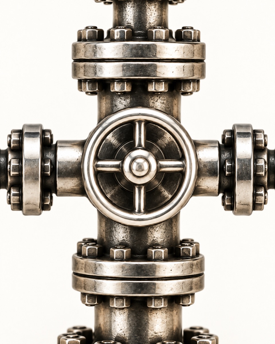 Wellhead Pendant — Motif detail