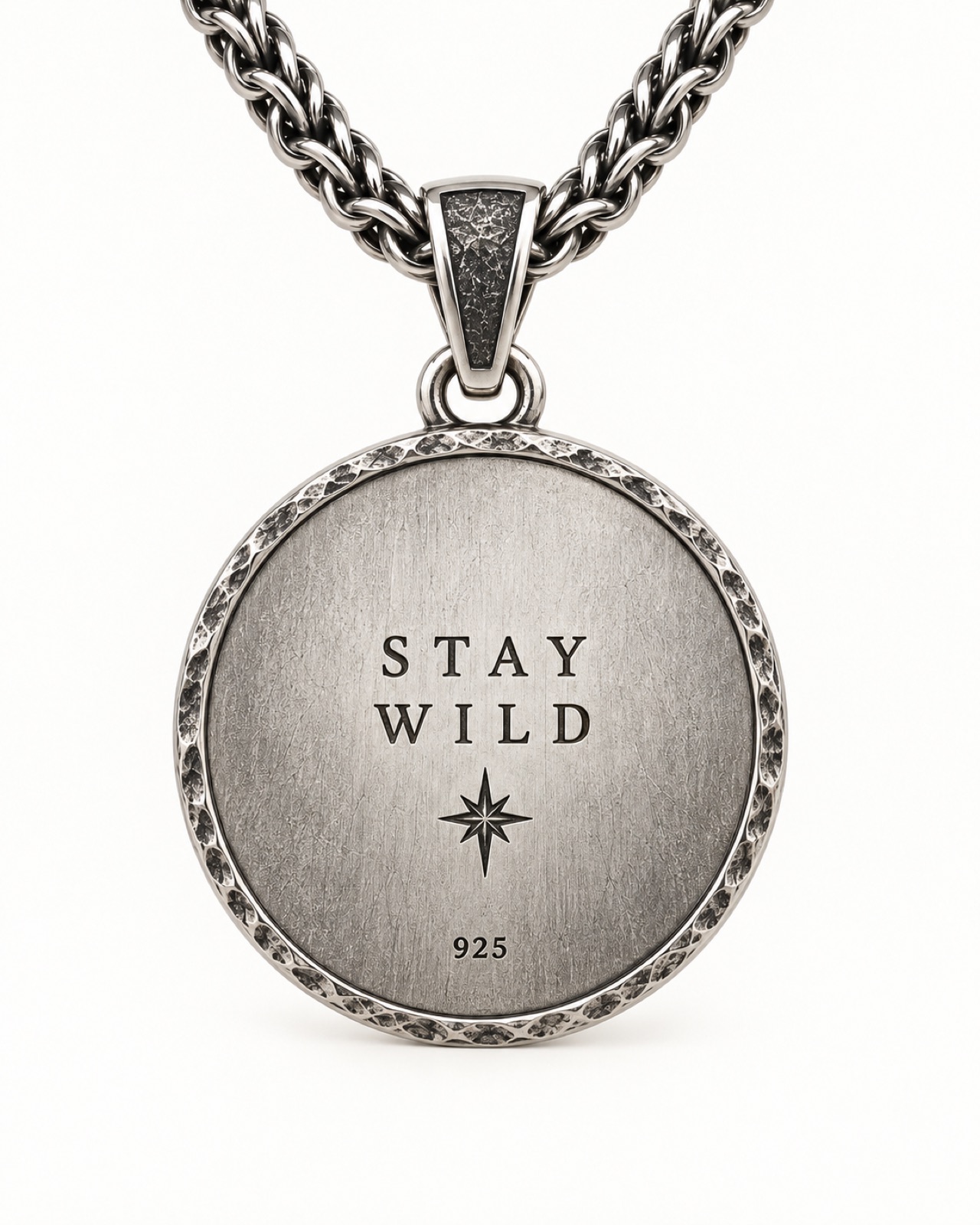 Wolf Medallion — Back