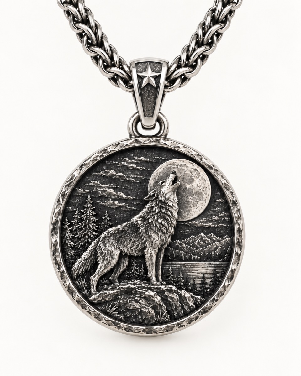 Wolf Medallion